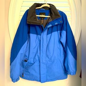 L.L. Bean vintage men’s blue Large Thinsulate heavy warm winter‎ jacket